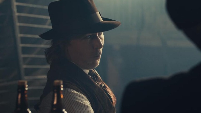 Aberama Gold sitting Peaky Blinders