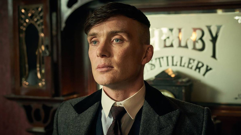 Thomas Shelby at Shelby Distillery Peaky Blinders