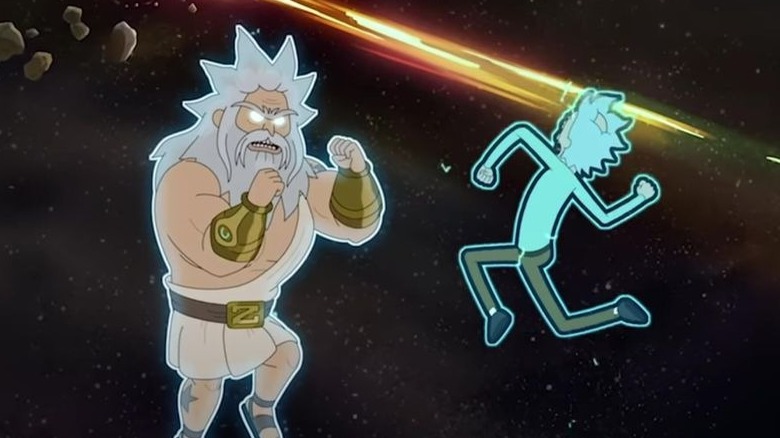God vs Rick