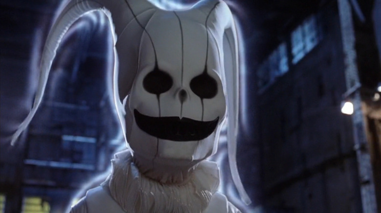Luna Ghost in a warehouse in Scooby-Doo