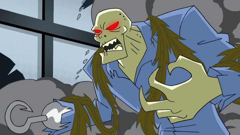 The San FranPsycho surrounded by smoke in What's New, Scooby-Doo?