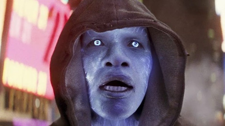 Jamie Foxx as Electro in "The Amazing Spider Man 2"