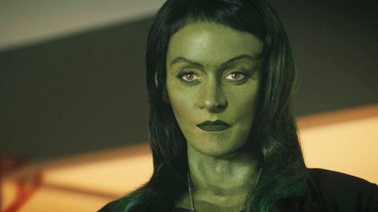 Osyraa (Janet Kidder) stands with her lips pursed in Star Trek: Discovery