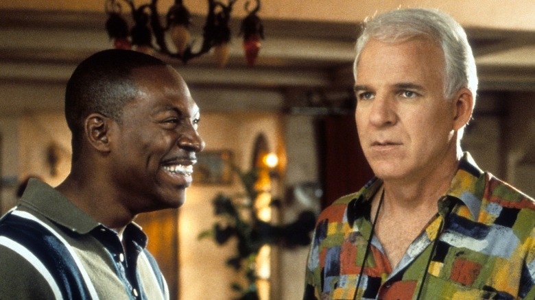 Bowfinger and Jiff in house