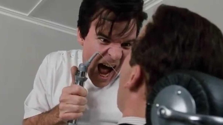 Dr. Scrivello screaming in dentist office Little Shop of Horrors