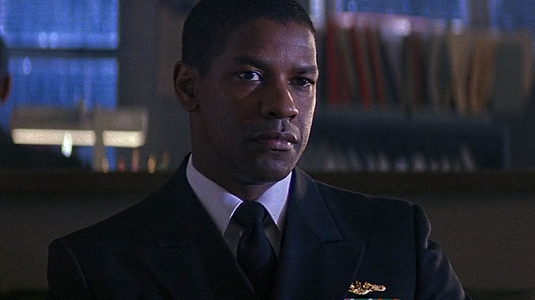 Denzel Washington staring