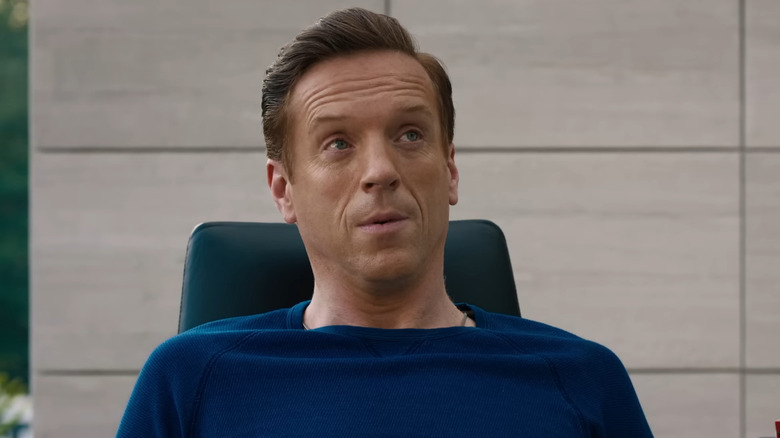 Damien Lewis as Bobby Axelrod talking in Billions