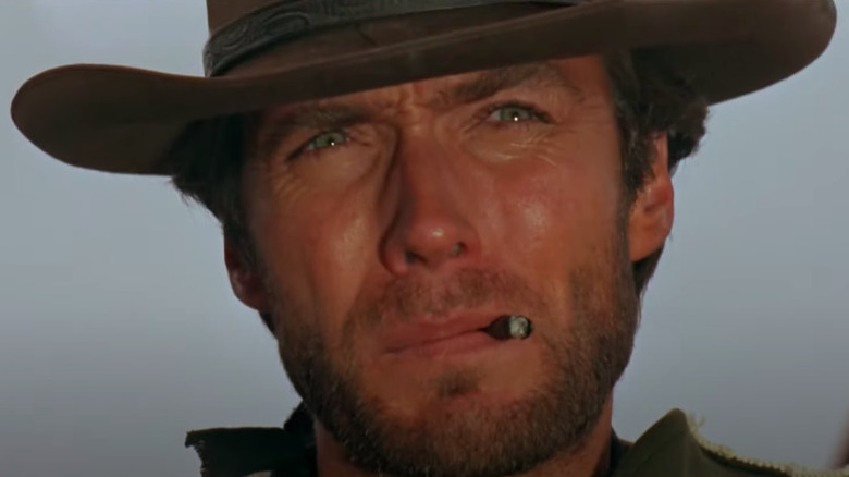 Eastwood in "A Fistful of Dollars"