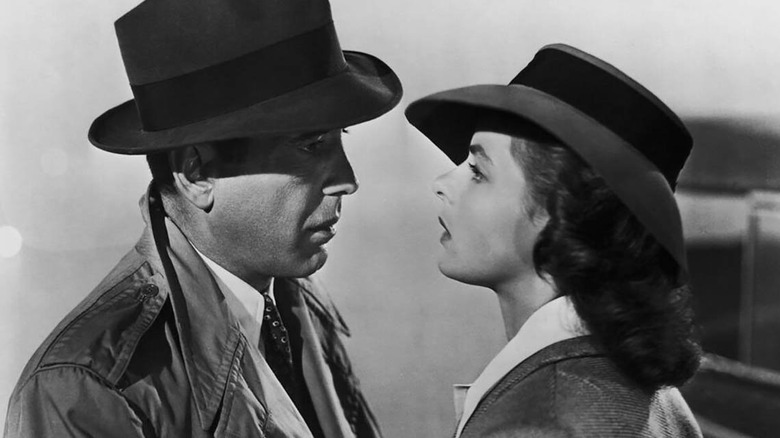 Rick and Ilsa in hats