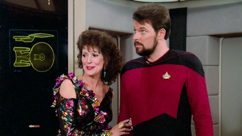 Lwaxana Troi from "Star Trek: The Next Generation"