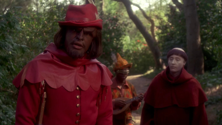 The Merry Men of the Enterprise from "Star Trek: The Next Generation"