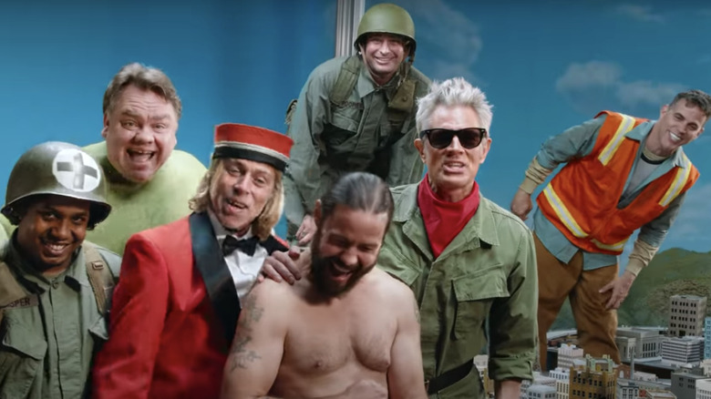 The Jackass crew in "Jackass Forever"