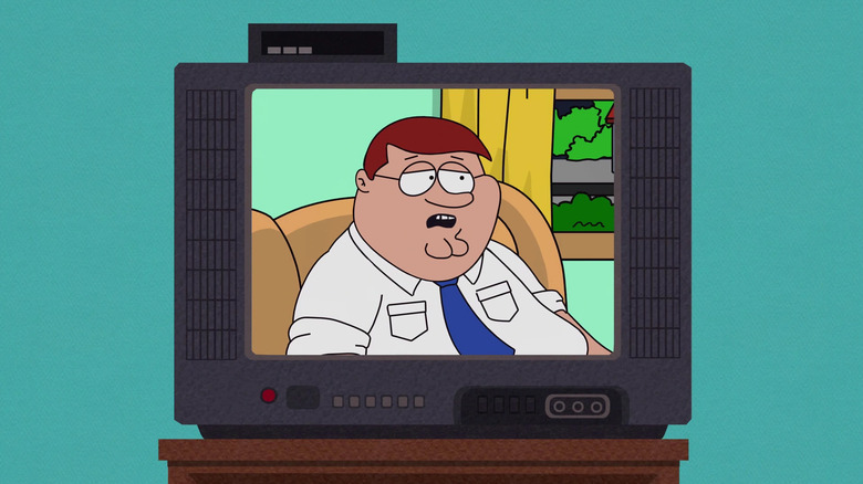 Trey Parker and Matt Stone's take on Peter Griffin of Family Guy, on South Park.