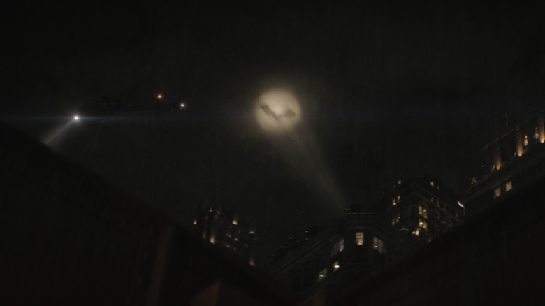 The Bat-Signal in The Batman