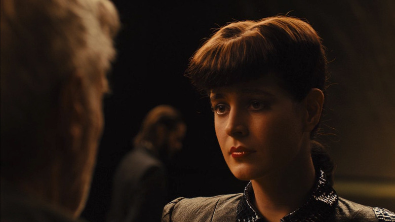Rachael looking at Deckard