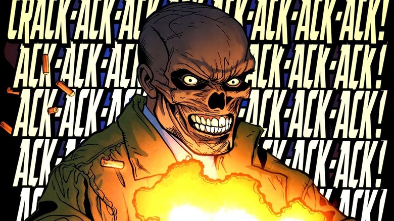 Black Mask firing away