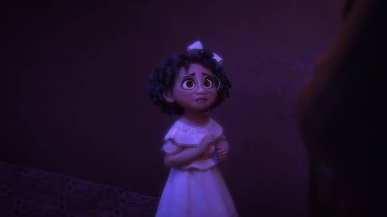 Young Mirabel looking sad in Encanto