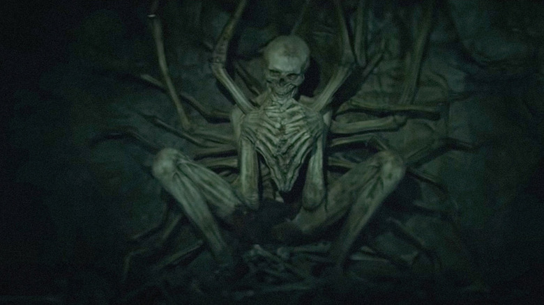 The skeletal remains of something evil in The Empty Man