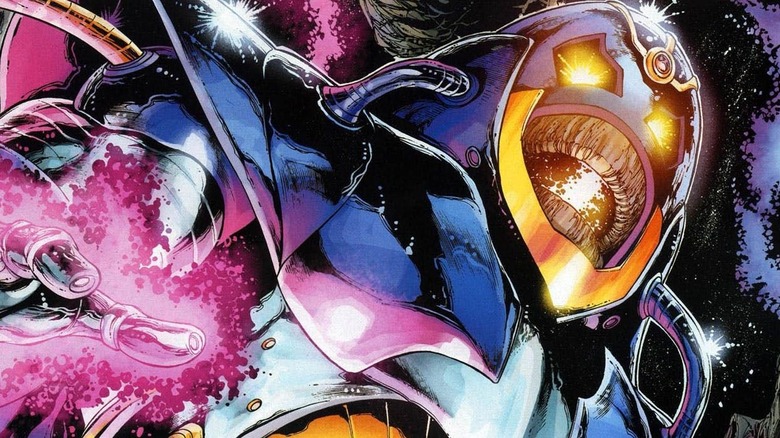 The Anti-Monitor walks through space