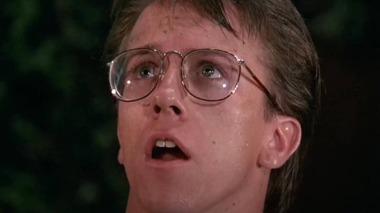 Arnold (Darren Ewing) looking up in Troll 2