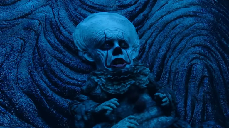 Pennywise (Bill Skarsgård) deflated in It Chapter Two