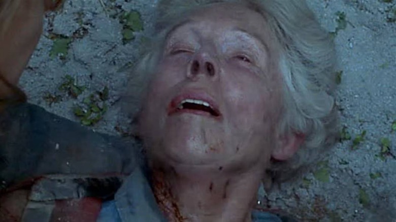 Ruth (Elizabeth Hoffman) dying in Dante's Peak