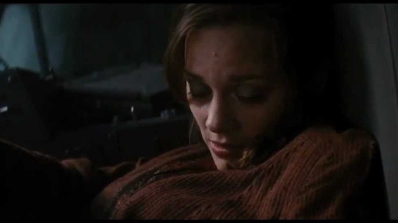 Talia al Ghul (Marion Cotillard) dying in The Dark Knight Rises