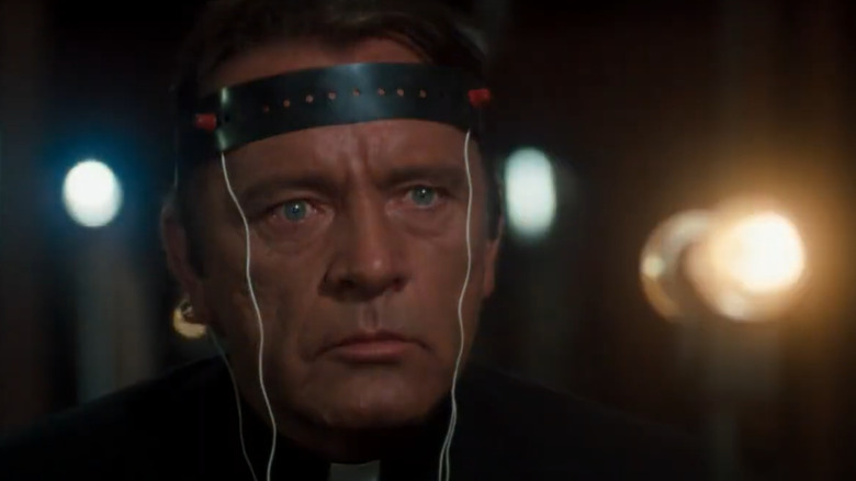 Richard Burton as Father Lamont in Exorcist II: the Heretic