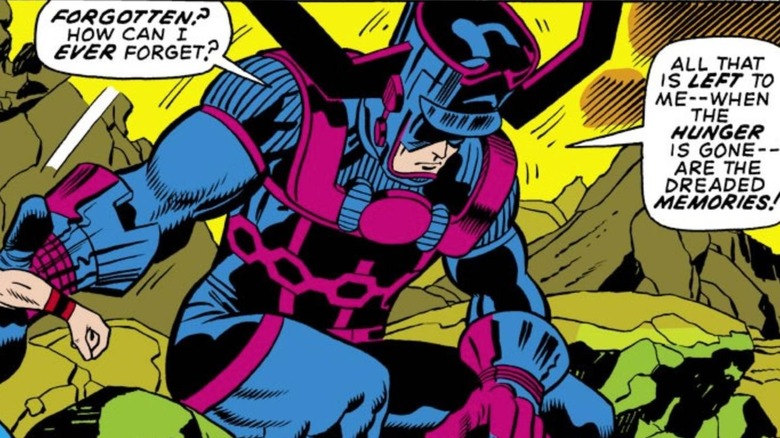 Galactus looking forlorn in Marvel Comics