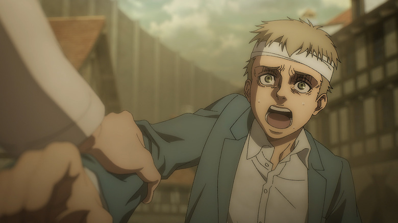 Attack on Titan Colt bandaged head