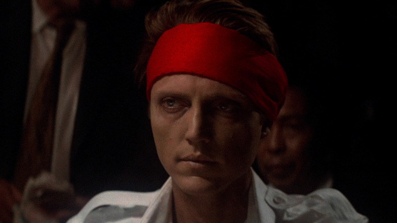 Nick wearing red bandana