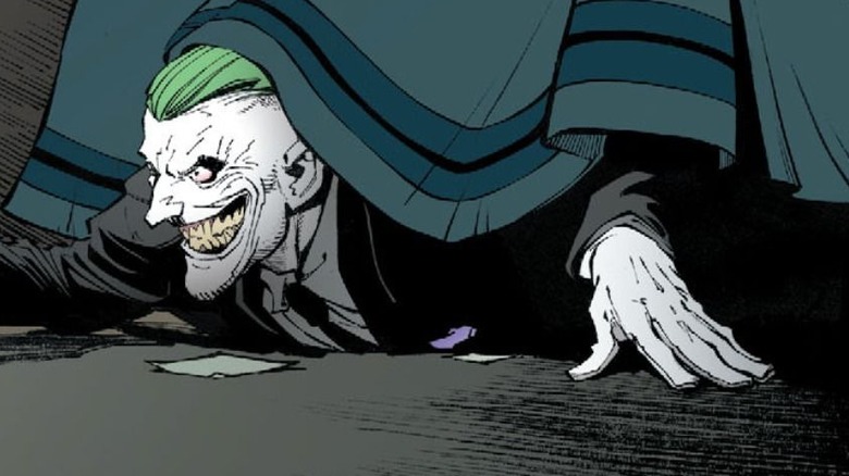 Joker smiles in Batman Endgame