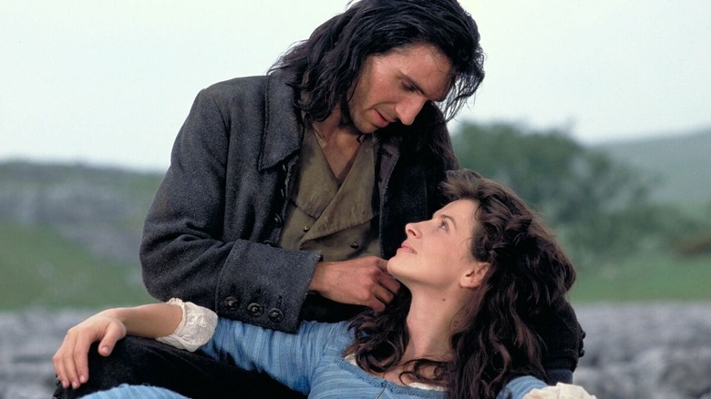 Ralph Fiennes and Juliette Binoche in "Wuthering Heights"