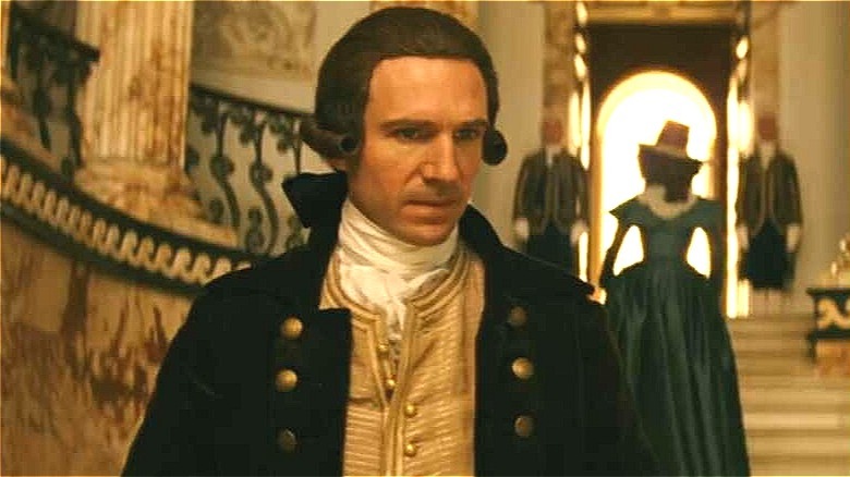 Ralph Fiennes in period dress