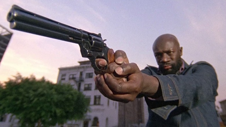 Truck Turner aiming gun