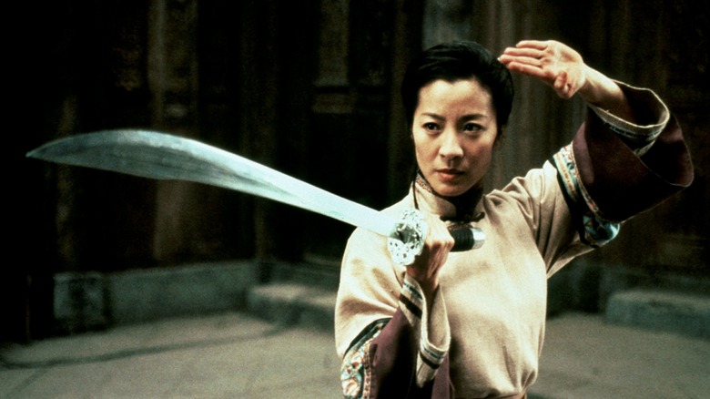 Michelle Yeoh fighting
