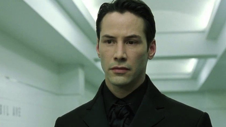 Keanu Reeves staring
