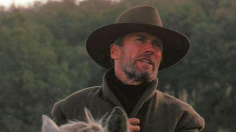 Clint Eastwood on horse