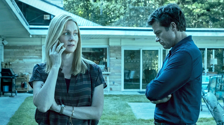 Laura Linney and Jason Bateman in "Ozark"