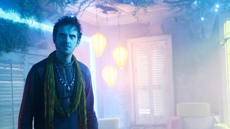 David brightly lit room