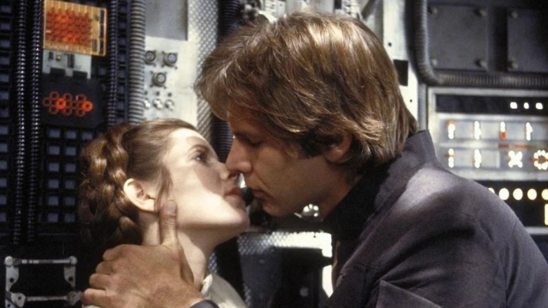 Carrie Fisher Harrison Ford Empire Strikes Back