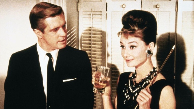George Peppard Audrey Hepburn Breakfast at Tiffany's