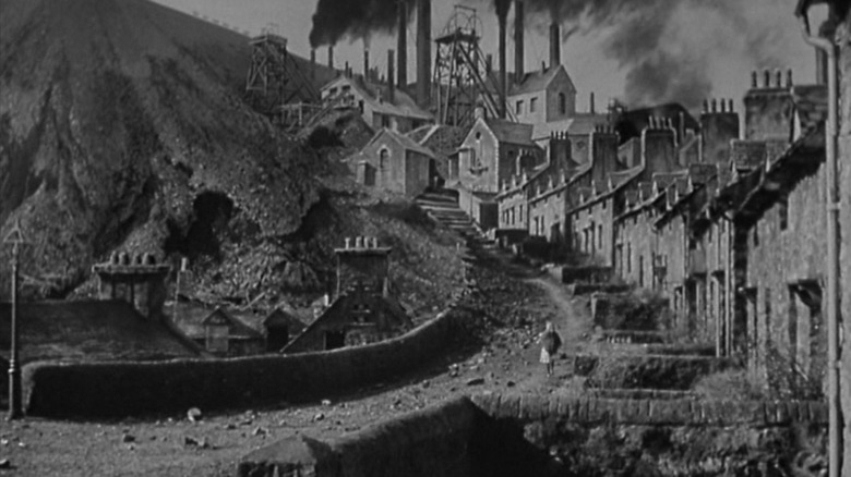 How Green Was My Valley Welsh village coal mine