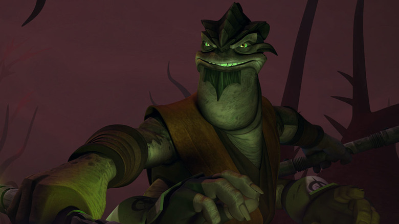 Pong Krell smirks