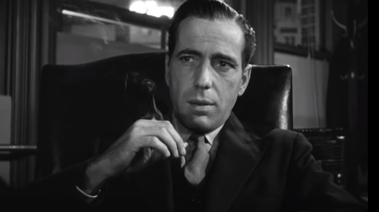 Humphrey Bogart smoking