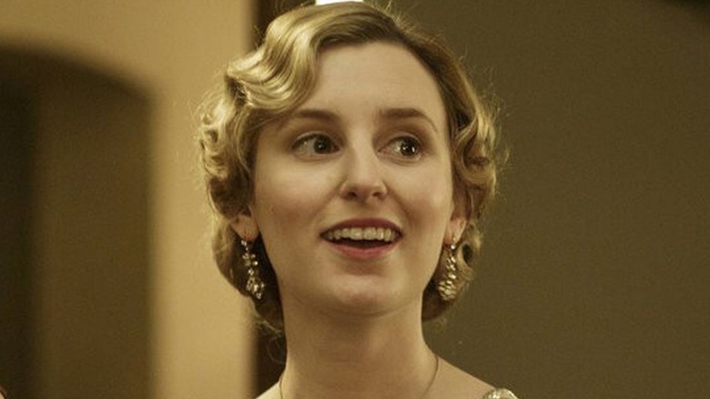 Laura Carmichael as Edith Pelham in "Downton Abbey"