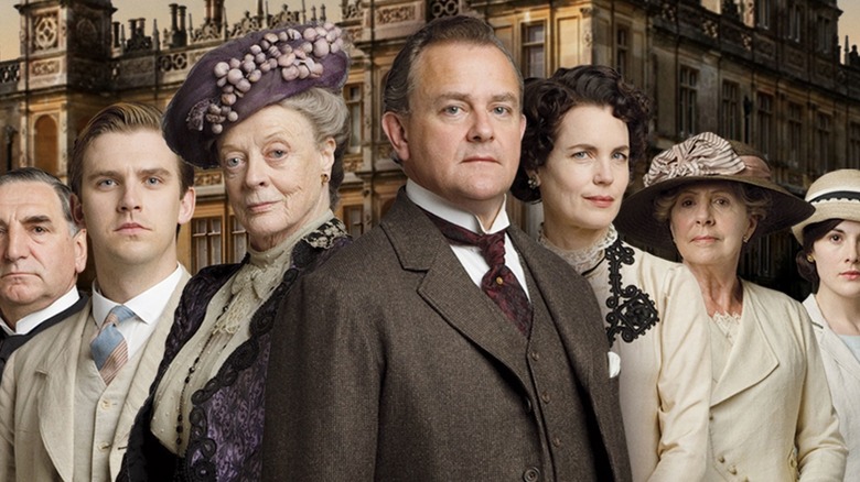 The cast of Downton Abbey