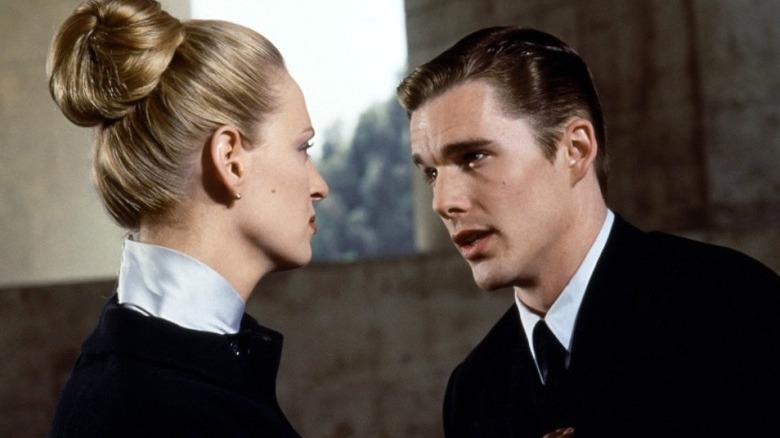 Vincent and Irene confer carefully