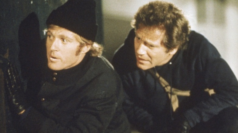 George Segal Robert Redford Dressed in Black