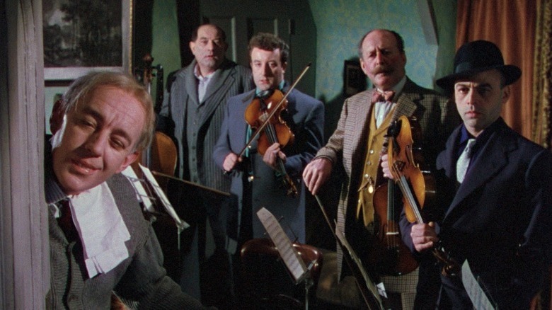 Ladykillers Gang Rehearsing a Song